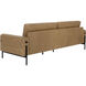 Camus Ludlow Sesame Leather Sofa